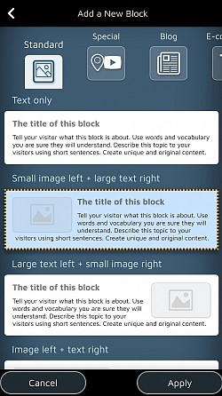Graditelj spletnih strani, ki je enostaven za uporabo, vam omogoča, da se osredotočite na to, kar želite povedati