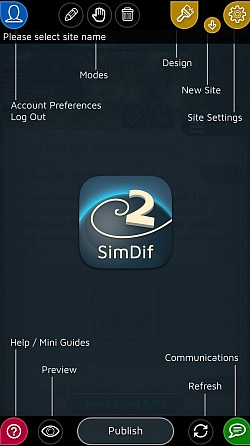Je polno opremljen graditelj spletnih strani na vašem telefonu Android