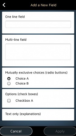 Kontaktni obrazec lahko uredite tako, da ustreza vrsti informacij, ki jih želite od svojih strank.
